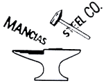Mancias Steel Logo
